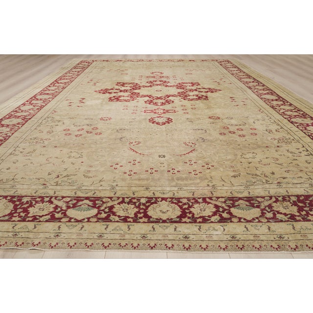 Antique Turkish Sivas Rug, 09'10 X 14'01 For Sale - Image 9 of 10
