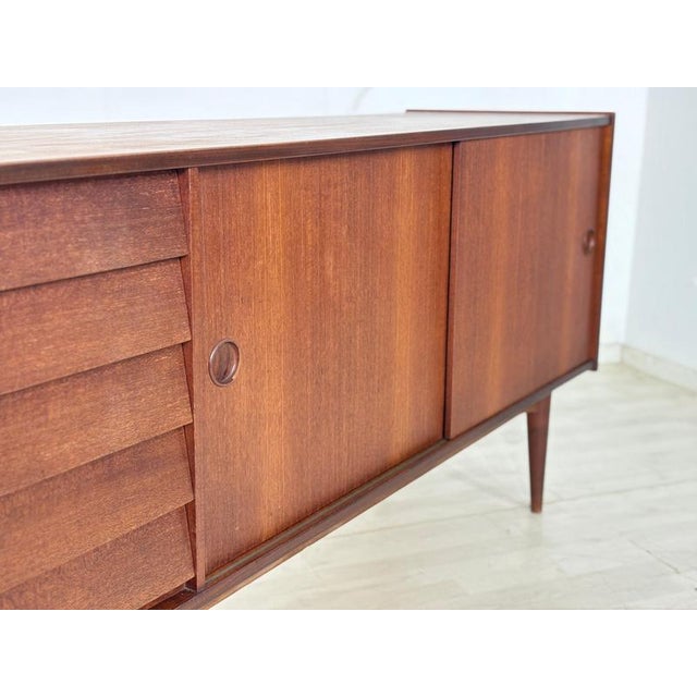 Mid-Century Modern Sideboard in Teak, 1960s For Sale - Image 11 of 18