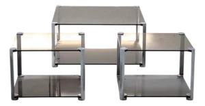 Tris Coffee Tables, Italy, 1960s, Set of 3