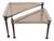 Triangular Lothar Klute Set of Tables, 1980s, Set of 2 For Sale