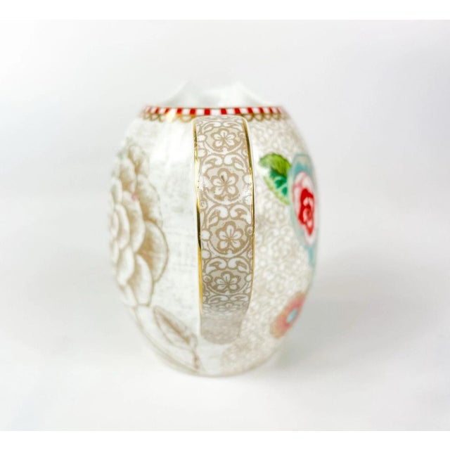 1990s PiP Studio Porcelain Creamer - Made in Amsterdam Holland For Sale - Image 11 of 11