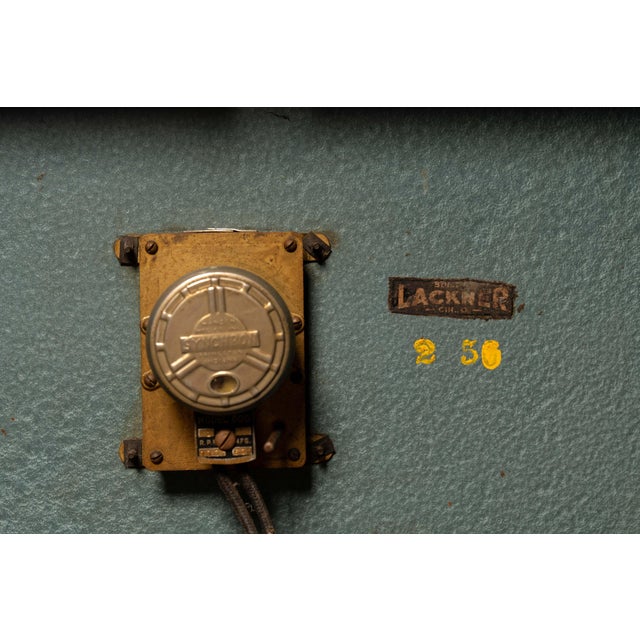 Metal Vintage Maxwell Coffee Advertising Clock by Benrus For Sale - Image 7 of 7