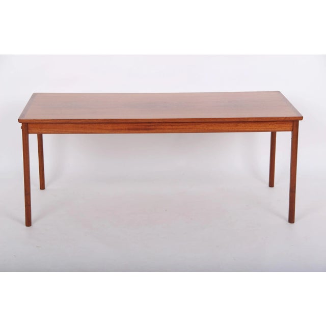 Mahogany Coffee Table by Ole Wanscher for Poul Jeppesens Møbelfabrik, 1960s For Sale - Image 10 of 10
