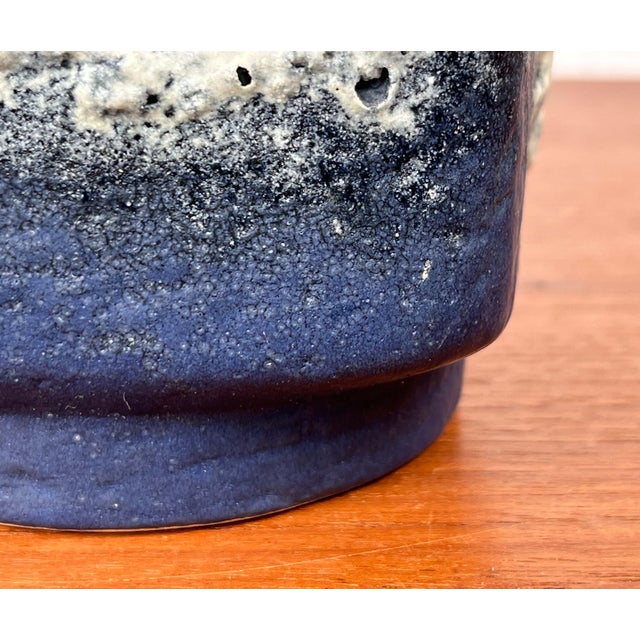 Ceramic Mid-Century Modern West German Pottery WGP Fat Lava Vase from Dümler & Breiden, 1960s For Sale - Image 7 of 18