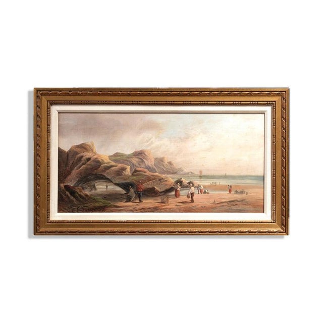 Charles Richards, Bretonische Küste, Oil on Canvas For Sale - Image 3 of 4