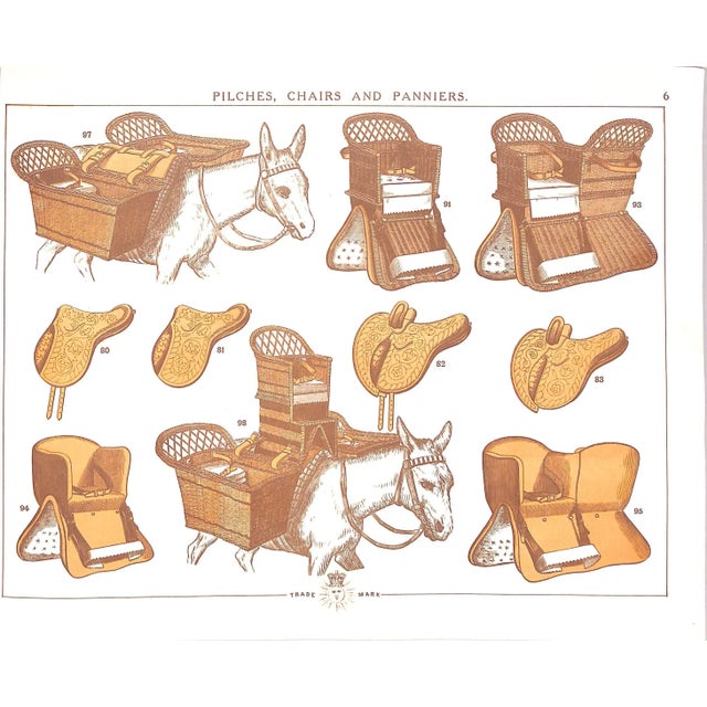 The "London" Illustrated Catalogue ..Of.. Saddlery, Harness, Horse Clothing and Saddlers' Requisites 1900 For Sale - Image 13 of 14