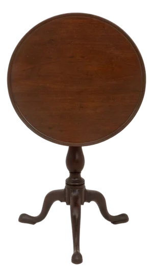 George III Style Mahogany Tripod Table