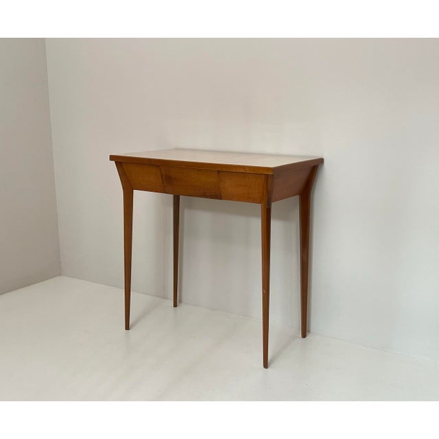 Vintage Table in Walnut and Formica, 1950s For Sale - Image 6 of 6