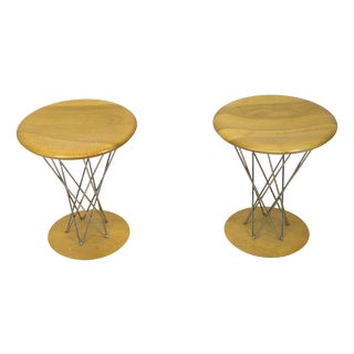 Stools by Isamu Noguchi for Vitra, 2000, Set of 2 For Sale