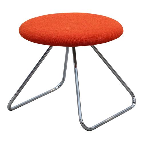 Metal Red Dennie Stool by Nanna Ditzel & Jørgen Ditzel for One Collection, 2005 For Sale - Image 7 of 7
