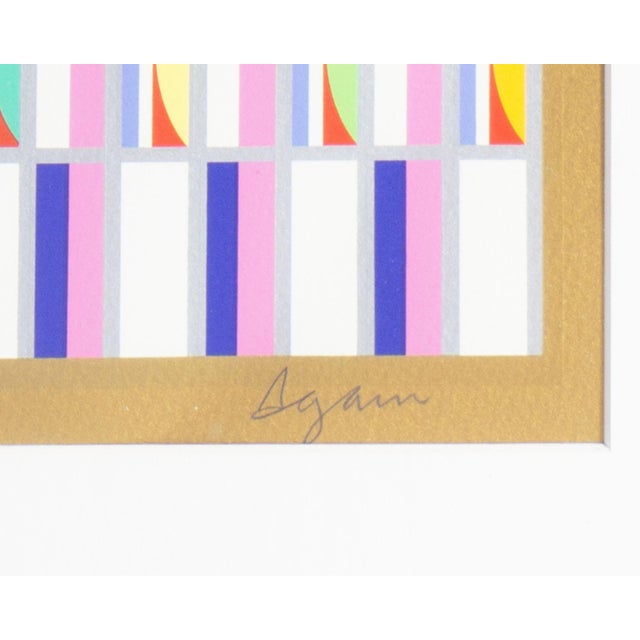 Agam Yaacov “Twelve Tribes of Israel: Asher” Serigraph Print by Yaacov Agam For Sale - Image 4 of 8