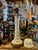 Late 20th Century Mid-Century Modern Ceramic Palm Tree Table Lamp For Sale - Image 4 of 8