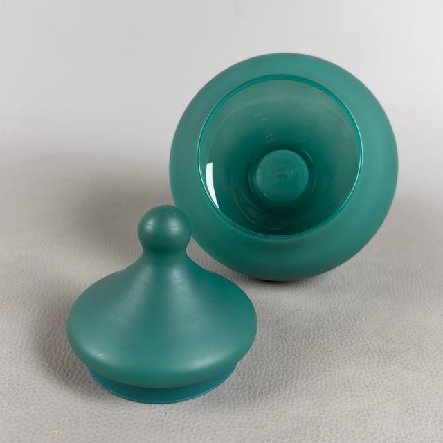 1980s Venetian Glass Containers, 1980s, Set of 2 For Sale - Image 5 of 12