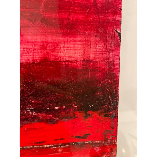 Verbicky, James. Mixed Media Painting on Canvas (2008), Signed (& Inscribed) For Sale - Image 11 of 12