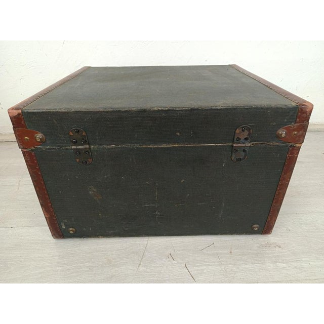 Antique Travel Trunk, 1890s For Sale - Image 10 of 18