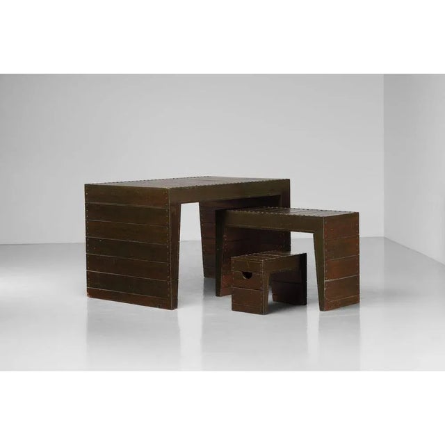 Vintage Dutch Open Table by Jan De Jong, 1966 For Sale - Image 18 of 18