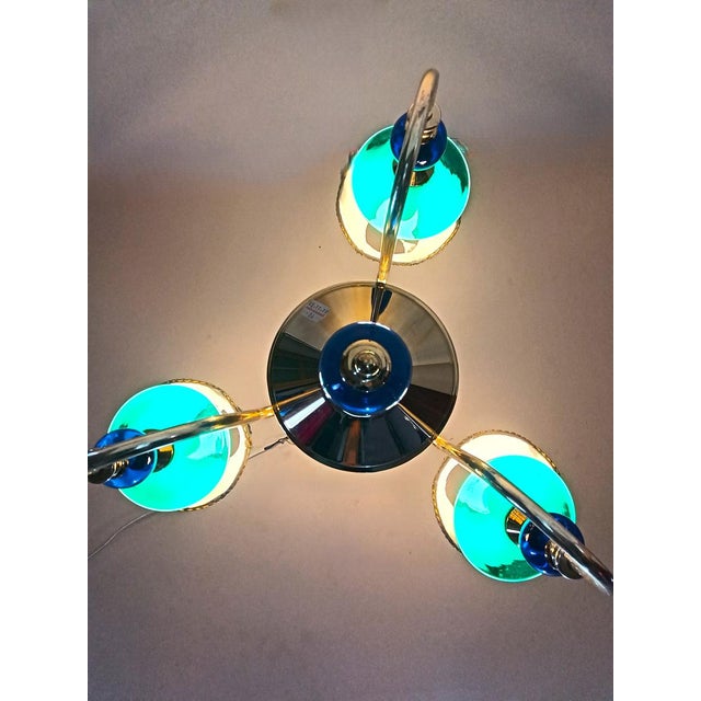 1980s Vintage Chandelier in Murano Glass from Seguso, 1980s For Sale - Image 5 of 16