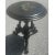 Victorian Mid 19th Century Black Stained Round Side/Entry Table With Stone Center For Sale - Image 3 of 12
