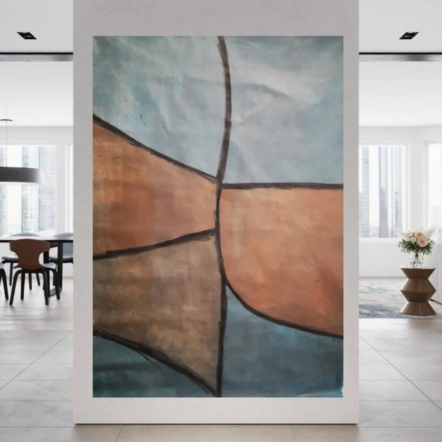 Black Alice Maier, Elements No. 13, 2024, Acrylic on Canvas For Sale - Image 8 of 15