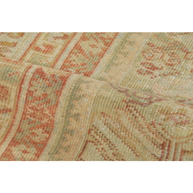 1920s Oversized Persian Mahal Rug With Farahan Inspired Floral Patterns - Rug & Kilim For Sale - Image 5 of 7