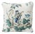 Schumacher Plaisirs De La Chine Linen Print Double-Sided Pillow For Sale
