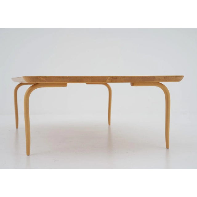 Bruno Mathsson Swedish Coffee Table attributed to Bruno Mathsson, 1970s For Sale - Image 4 of 10