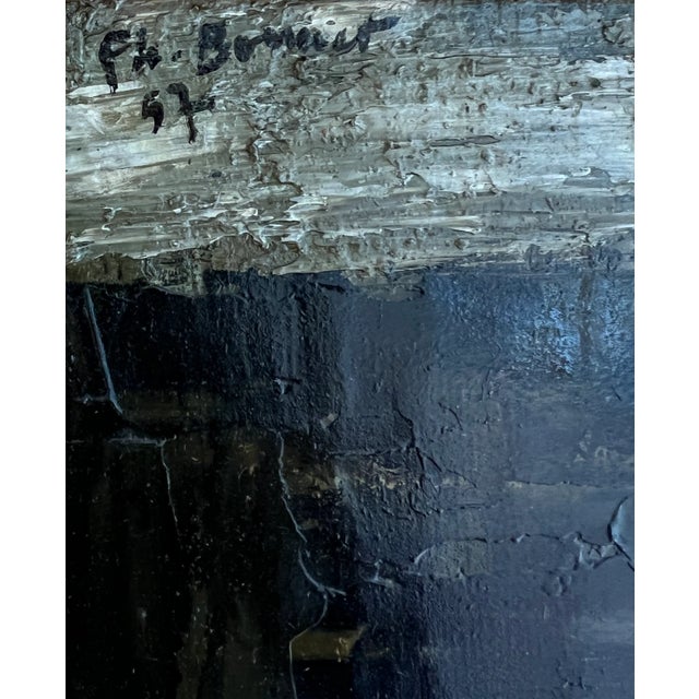 Philippe Bonnet, Port, 1957, Oil on Canvas, Framed For Sale - Image 3 of 10