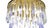 Italian Pulegoso & Alexandrite Glass Drop Flush Mount Chandelier by Franco Luce, 1980. For Sale - Image 3 of 6