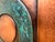 Abstract Geometric Copper Wall Sculpture With Verdigris For Sale - Image 12 of 14