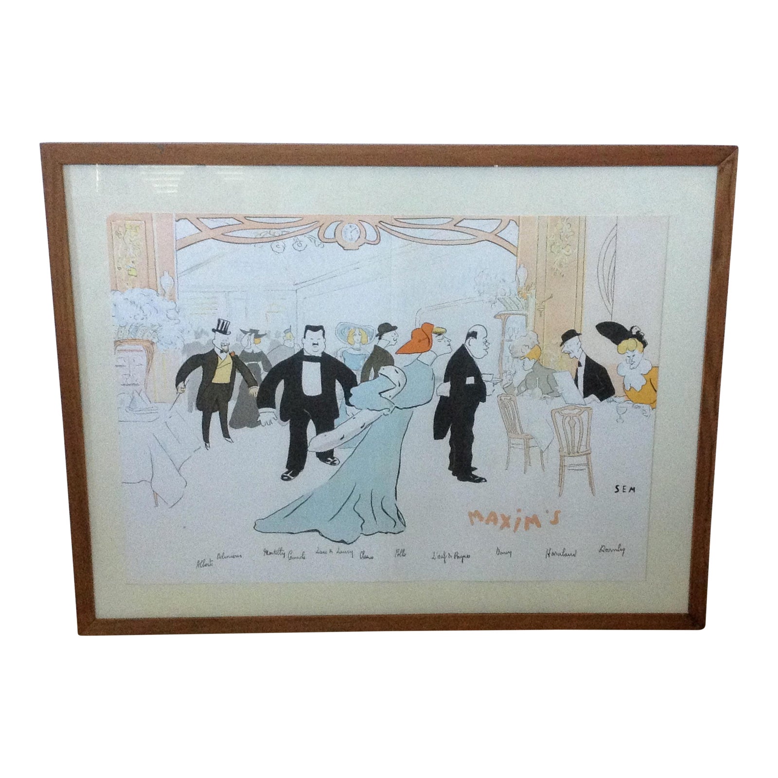 Paris' Maxim's Menu Jacket | Chairish