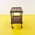 Vintage Wooden Bar Cart For Sale - Image 4 of 7