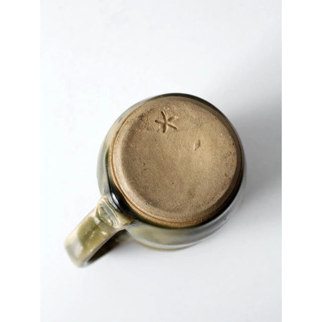 Vintage Studio Pottery Mug For Sale - Image 9 of 11