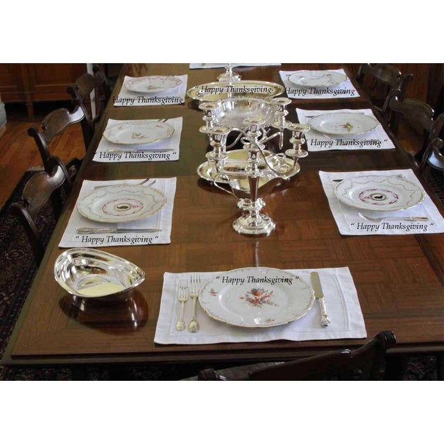 1990's Sterling Silver Hand-Crafted 5-Piece Flatware Place-Setting Chamonix by Souche-Lapparra For Sale - Image 9 of 12