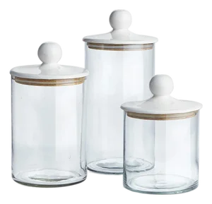 Petaluma Canisters, Set Of 3