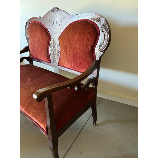 Victorian 18th Century Victorian Bench For Sale - Image 3 of 6