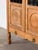 Mid-Century Modern Danish Oak Display Cabinet with Leaded Glass Doors, 1960s For Sale - Image 11 of 14