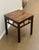 Chinese Antique Square Elm Stool / Table With Round Legs, Circa 1890. For Sale In Chicago - Image 6 of 15