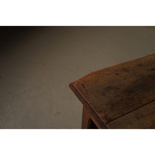 Antique French Oak Worktable, 1890s For Sale - Image 9 of 18