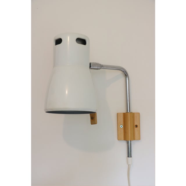 Wall sconces by Swedish designer Hans-Agne Jakosson for AB Markaryd. Manufactured: 1970s. In excellent condition. Original...