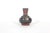 This is a charming vintage burnished clay bud vase, handmade and hand painted in Mexico. It is signed by the artist. It is...
