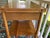 Wood Vintage Scandinavian Mid‑Century Flip‑Top Bar Cart – Solid Oak Serving Trolley on Casters For Sale - Image 7 of 17