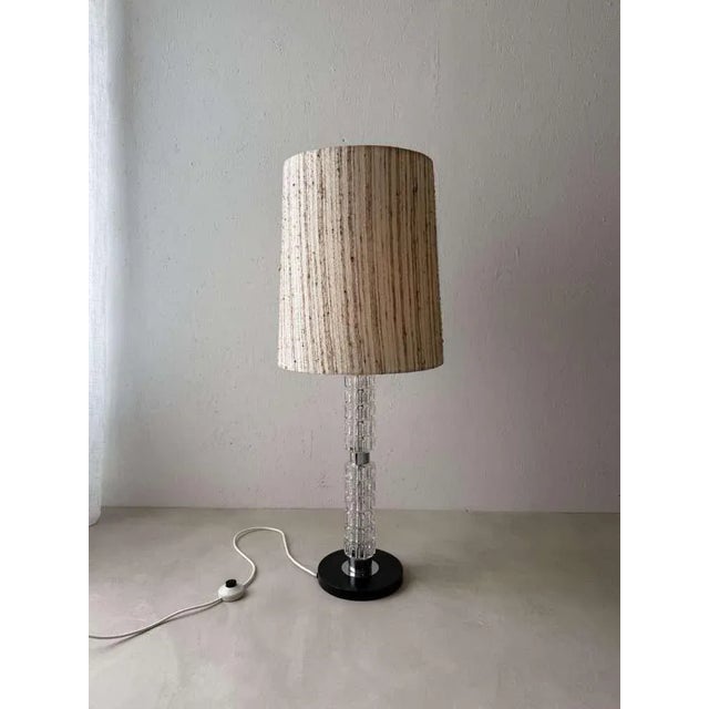 Glass and Chrome Floor Lamp by Richard Essig, 1960s For Sale - Image 4 of 9