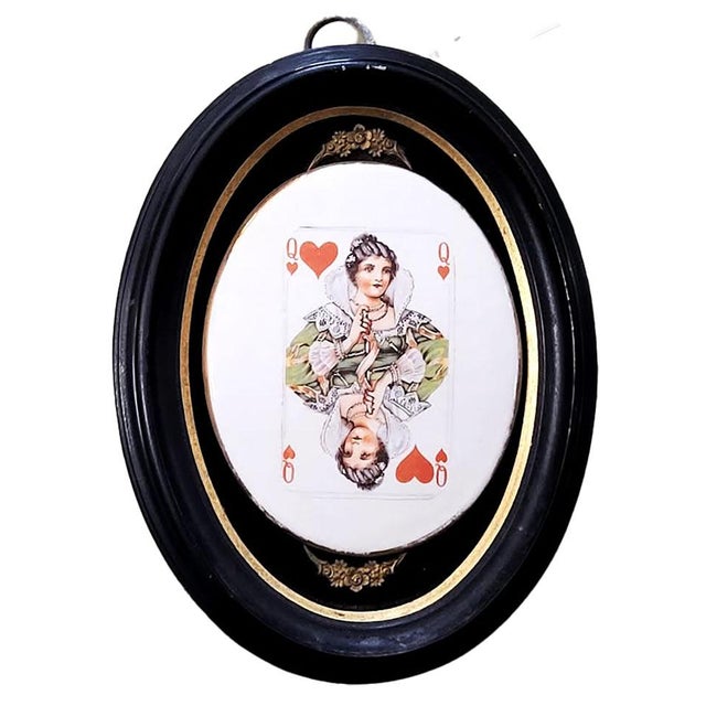 Fine quality vintage oval wall plaques. Label on back states "Genuine Porcelain Hand Enameled 24k Gold Rim New York" They...