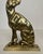Bronze Pair of bronze andirons depicting dogs French works from the Art Deco period For Sale - Image 8 of 12