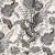 Sample - Schumacher Sandoway Vine Fabric in Charcoal For Sale