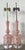 Pink Vintage Italian Murano Glass Lamps - A Pair For Sale - Image 8 of 12