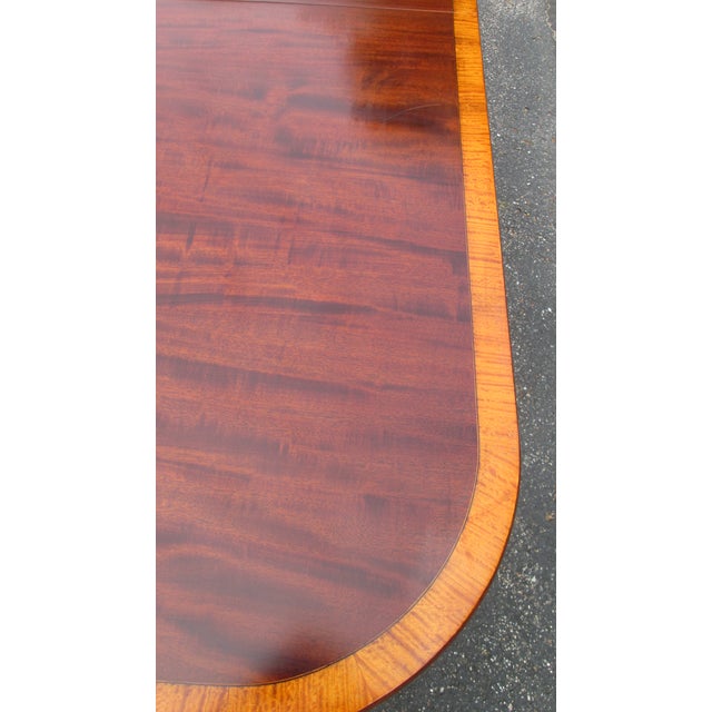 1940s 1940s Solid Mahogany Table by Joseph Gerte of Boston For Sale - Image 5 of 12