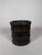 Large 19th-century Chinese "Bitong" brush pot, Qing Dynasty. Cylindrical shape with grooves, resembling a bamboo branch....