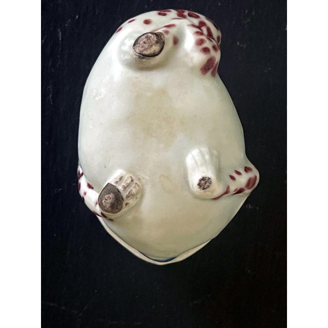 Korean Ceramic Water Dropper in Frog Form For Sale - Image 4 of 12