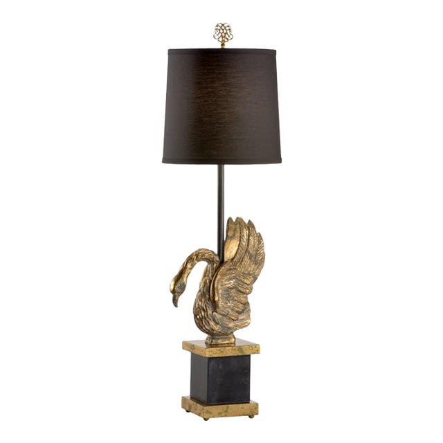 Wildwood Swan Lake Table Lamp For Sale